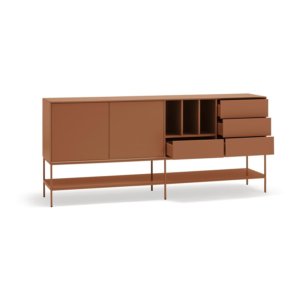 Ceglasta komoda 220x98x45 cm Platt – Teulat (zdjęcie 5)