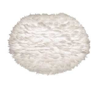 Biały abażur z gęsich piór UMAGE EOS,  ⌀ 65 cm