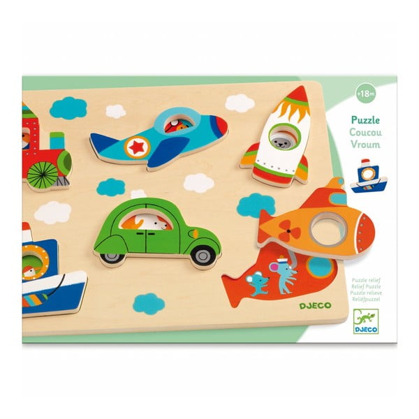Układanka Djeco Środki transportu-image-1