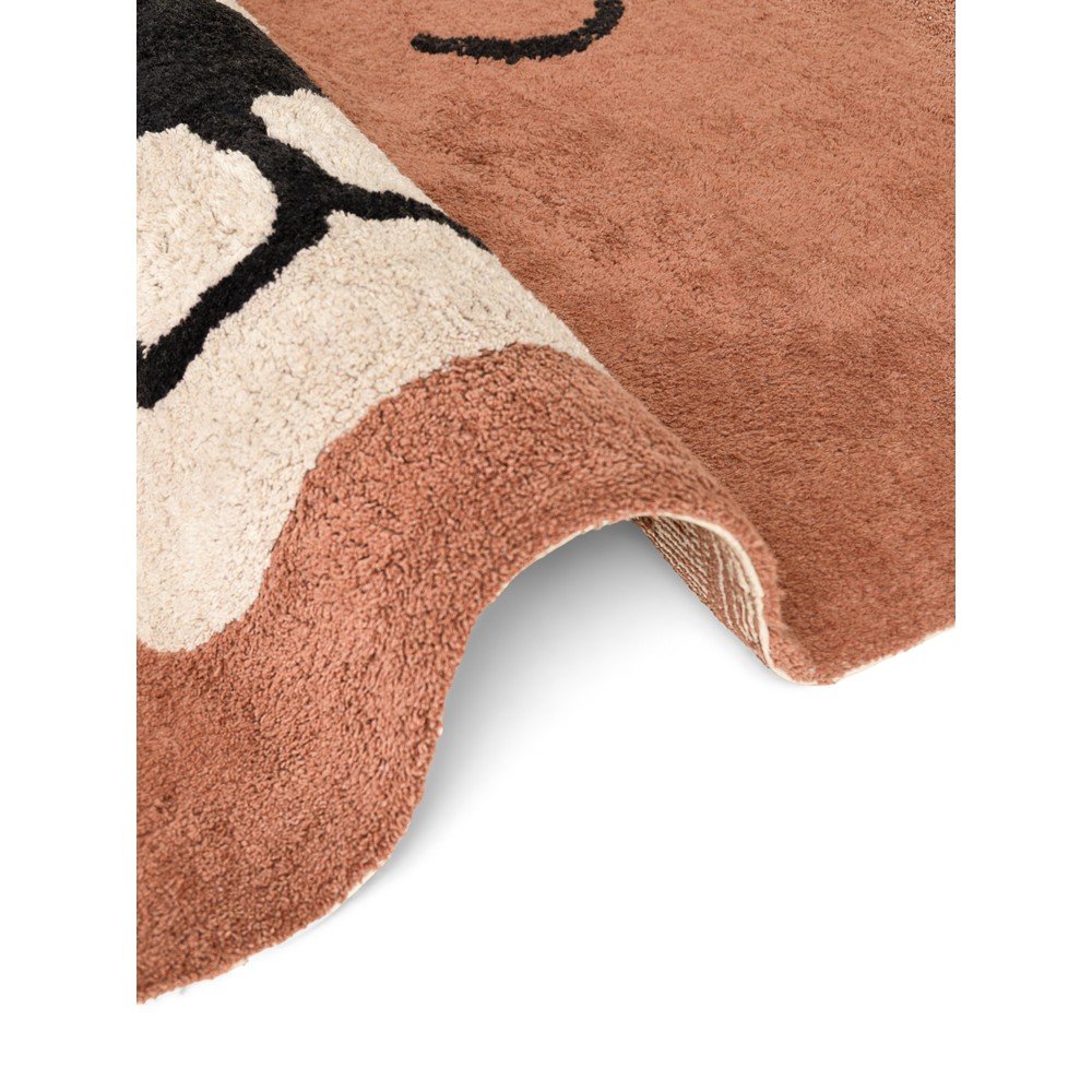 Brązowy bawełniany dywan dziecięcy odpowiedni do prania/tkany ręcznie 101x120 cm Snuggle Benni – Hanse Home (zdjęcie 9)