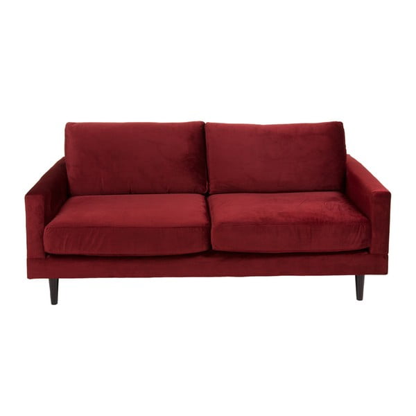 Czerwona sofa dla dwóch osób Santiago Pons Cos