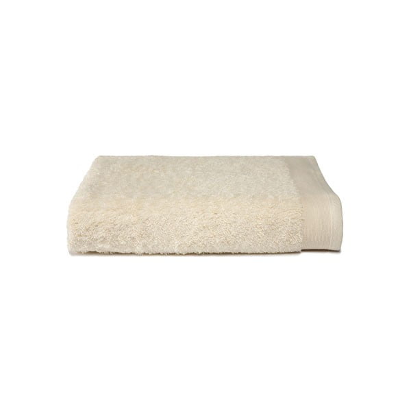 Kremowy ręcznik Ekkelboom, 70x140 cm