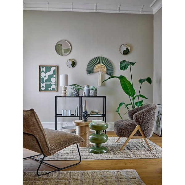 Czarny metalowy regał 59x90x38 cm Loups – Bloomingville-image-1