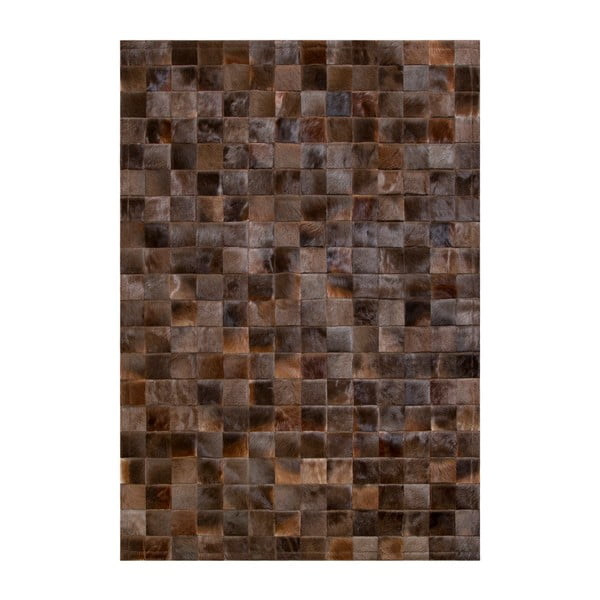 Skórzany dywan z bawoła Pipsa Blesbok, 180x120 cm
