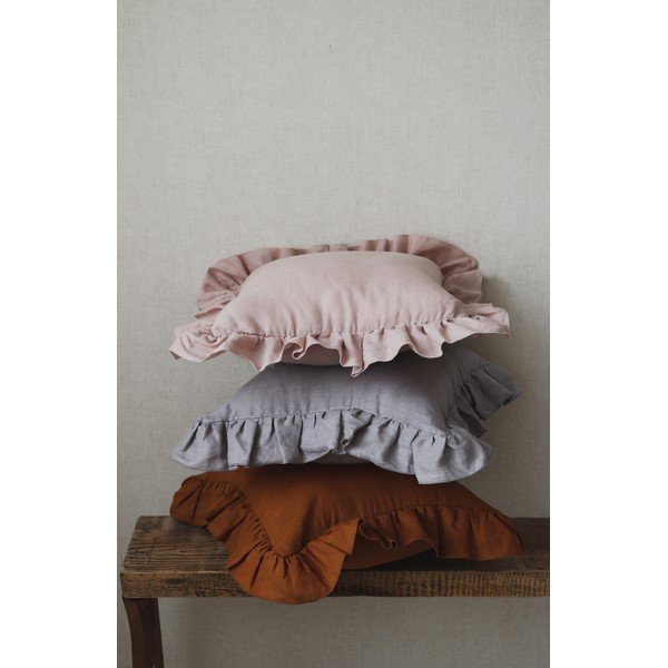 Poszewka na poduszkę dziecięcą Powder Pink Frill – Moi Mili-image-2