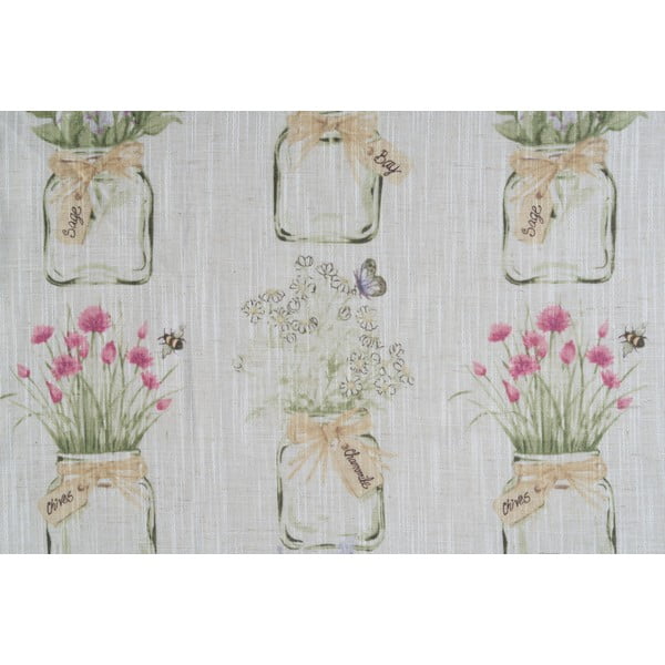 Kremowa zasłona 140x160 cm Cassia – Mendola Fabrics-image-3