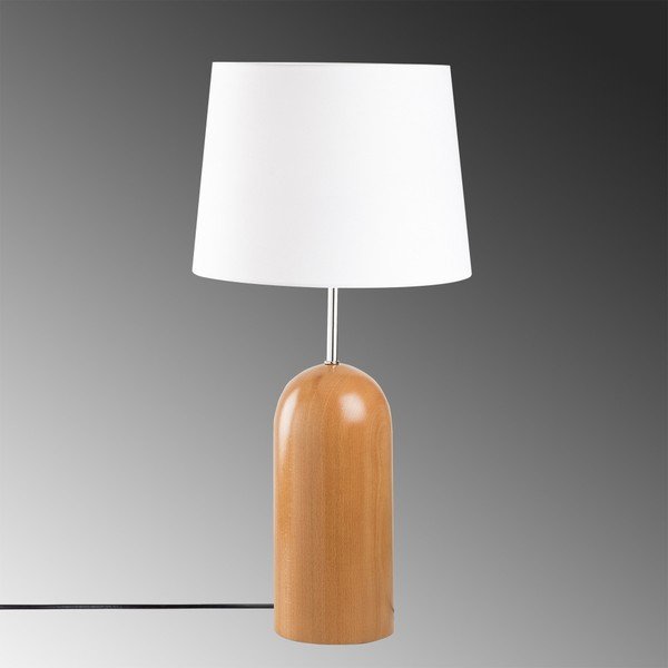 Drewniana lampa stołowa Opviq lights Herkules-image-1
