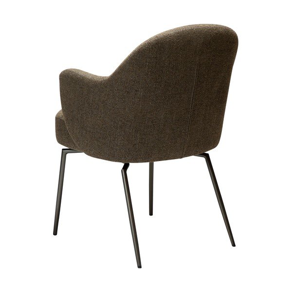 Fotel jadalniany z podłokietnikami/obrotowy w kolorze khaki Bae – DAN-FORM Denmark-image-4