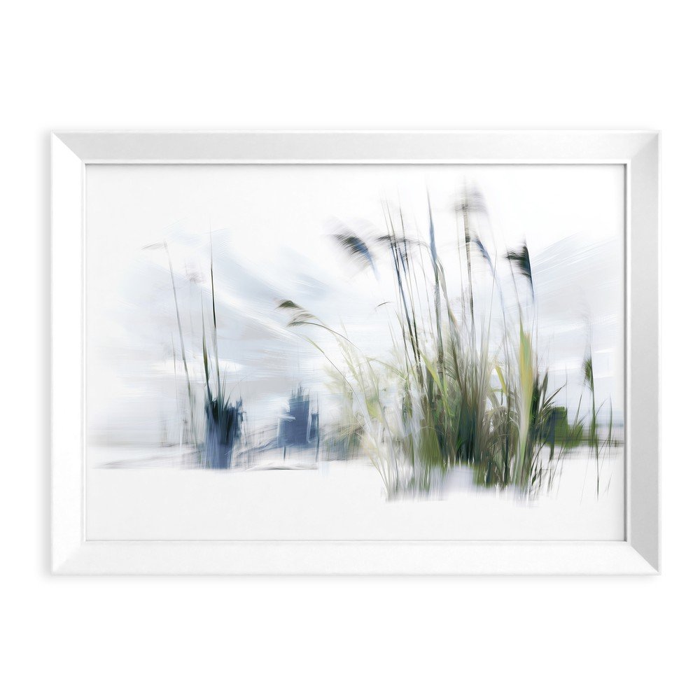 Obraz drukowany z ramą w zestawie 56x75 cm Blue Grasses – Styler