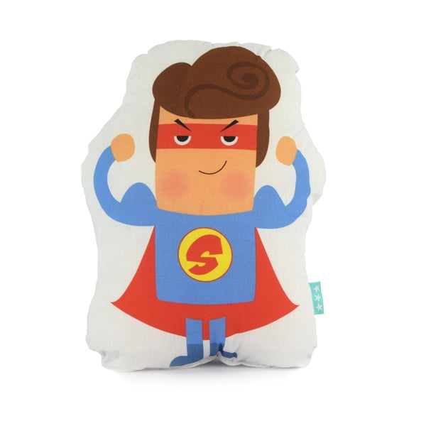 Dziecięca poduszka bawełniana Baleno Super Hero, 40x30 cm