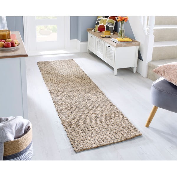Naturalny dywan z juty 60x150 cm Sol – Flair Rugs-image-1