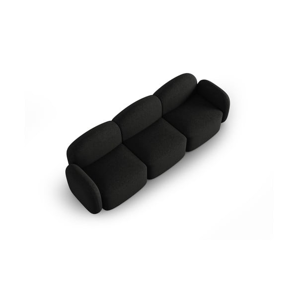 Czarna sofa 272 cm Blair – Micadoni Home-image-3