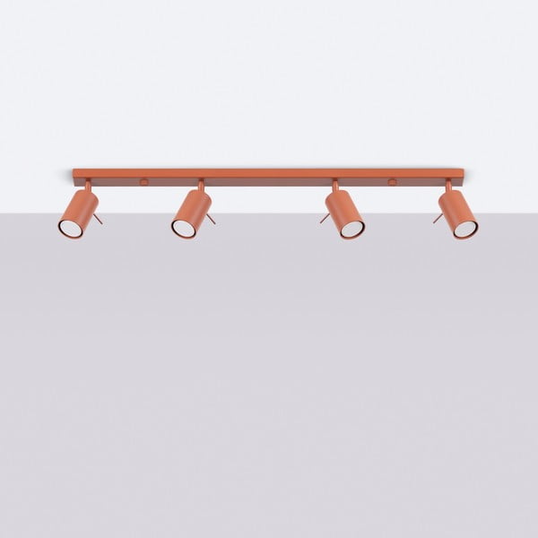 Ceglasta lampa punktowa 6x81 cm Etna – Sollux-image-3