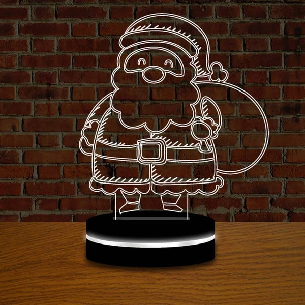 Lampa z efektem 3D Christmas no. 5