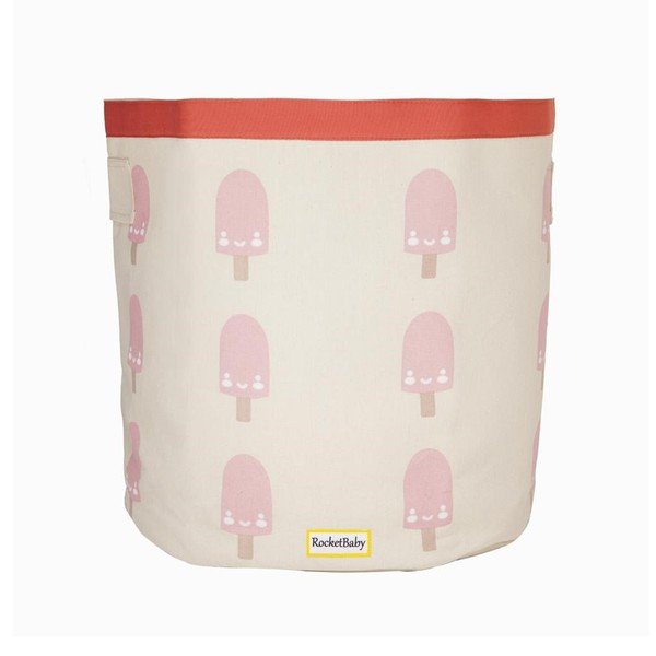Materiałowy dziecięcy pojemnik do przechowywania Sweetie the Ice Cream – Rocket Baby-image-2