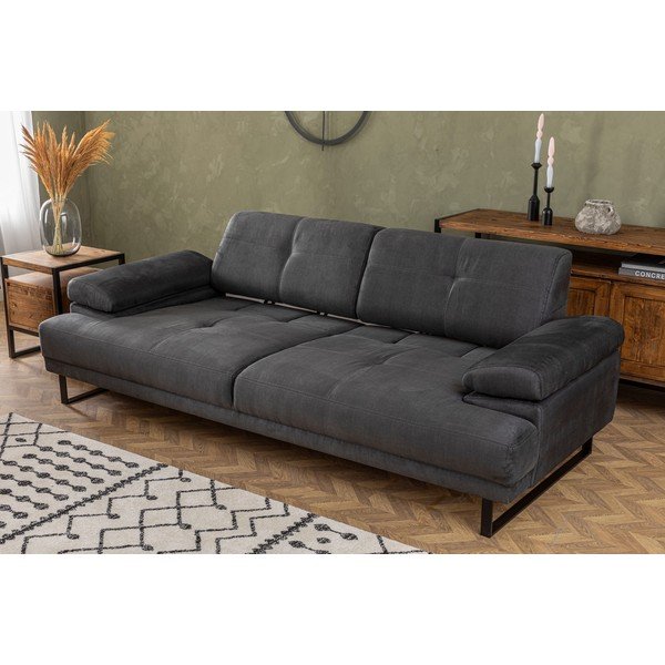 Antracytowa sofa 239 cm Mustang – Balcab Home-image-3