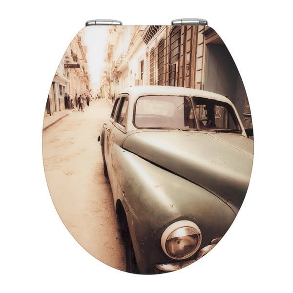 deska sedesowa wolnoopadająca Wenko Old Time Car, 44,5x38 cm