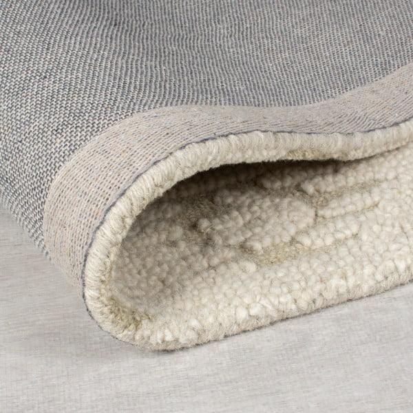 Beżowy wełniany dywan tkany ręcznie 200x290 cm Dion Ikat – Flair Rugs-image-3