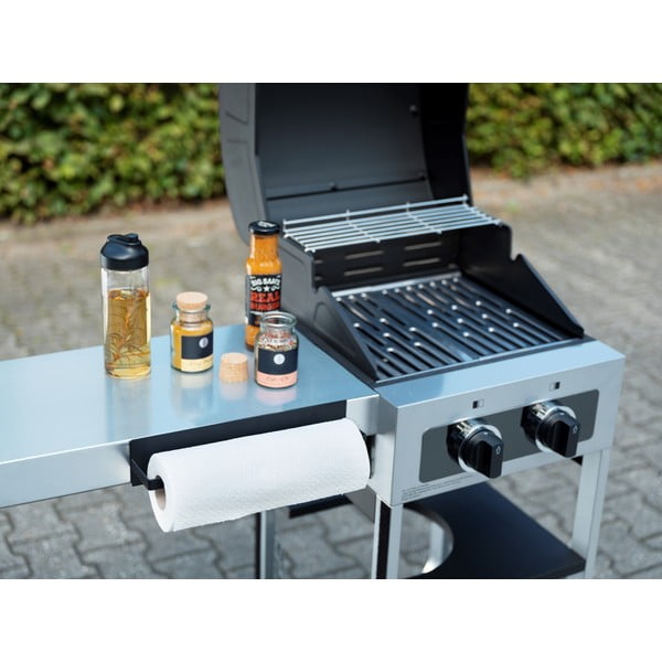 Czarny magnetyczny uchwyt na ręczniki papierowe Wenko Black Outdoor Kitchen Ima-image-1