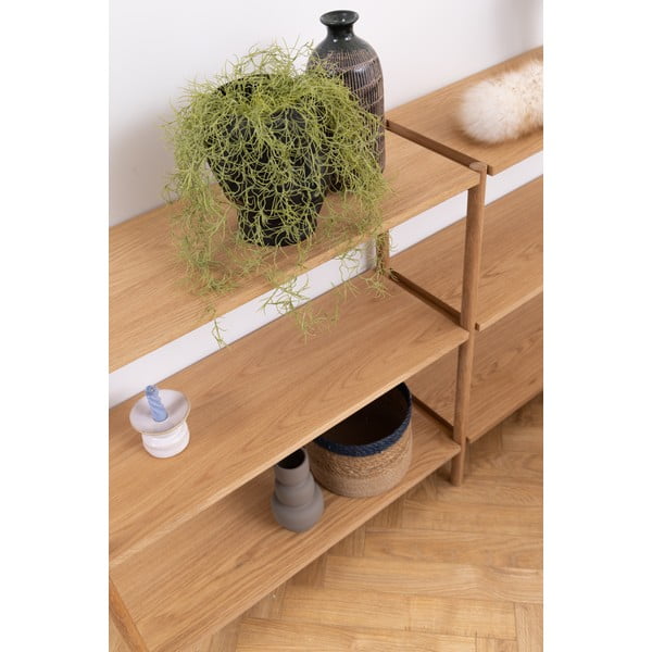 Niski dębowy regał Actona Braidwood-image-1