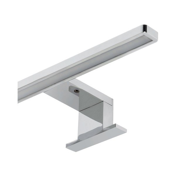 Kinkiet w kolorze srebra z LED SULION Curves-image-1