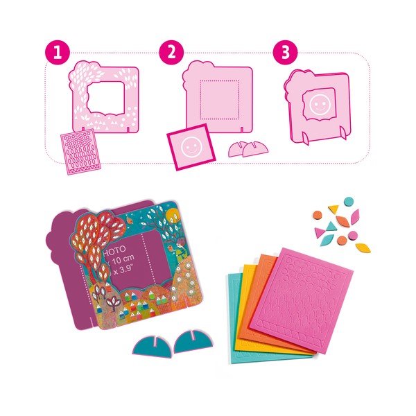 Zestaw do stworzenia 3 ramek Djeco Dreamer-image-1