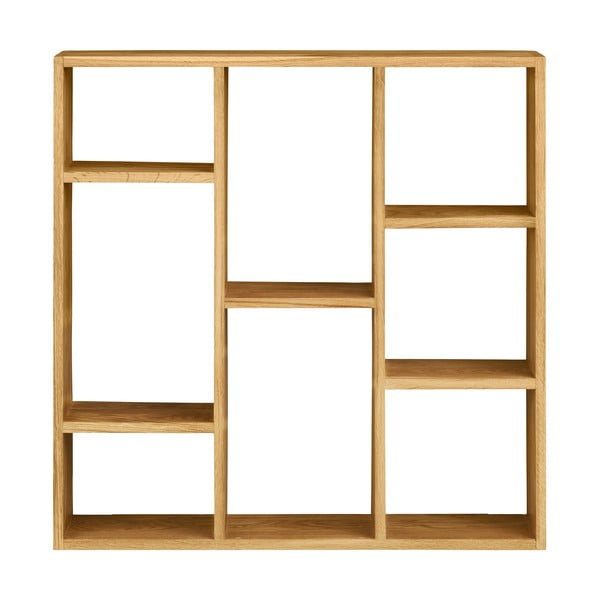 Wielopoziomowa półka z litego drewna dębowego w naturalnym kolorze 15 cm Townsville – House Nordic