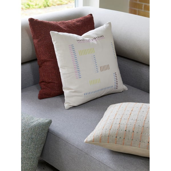 Poduszka dekoracyjna z mieszanki lnu 40x60 cm Rhythmic – Hübsch-image-4