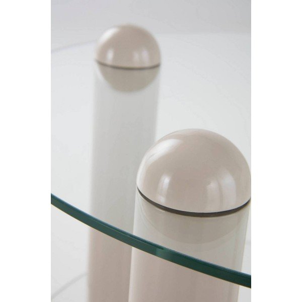 Szklany okrągły stolik ø 48 cm Egan – Jotex-image-3