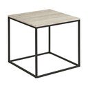 Stolik w dekorze kamienia 45x45 cm Vita – House Nordic