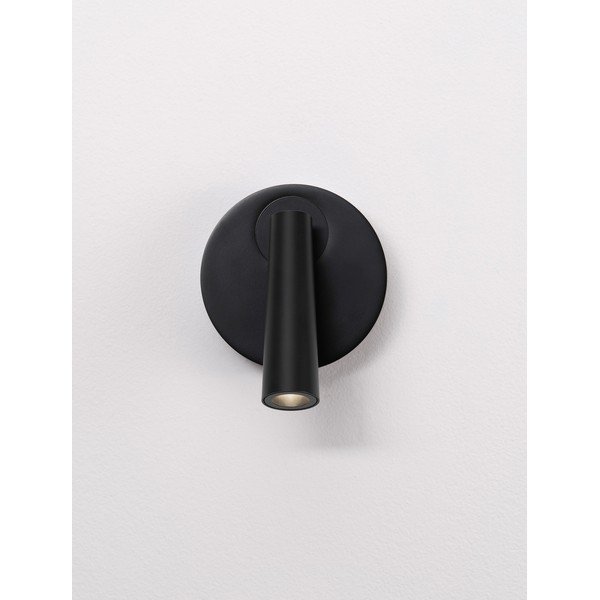 Aluminiowa lampa punktowa LED z elastyczną konstrukcją w kolorze matowej czerni 7x10 cm Tico – Nova Luce-image-3