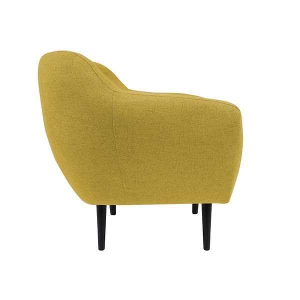 Żółty fotel Mazzini Sofas Piemont-image-4