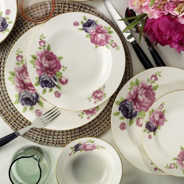 24-częściowy zestaw naczyń porcelanowych Summer-image-1