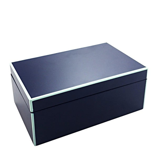 Niebieske pudełko a'miou home Secreta, wys. 10,5 cm