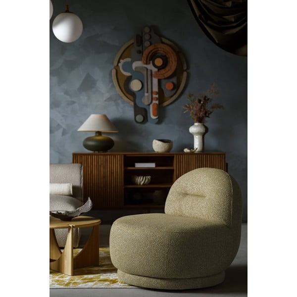 Żółty fotel Ovo – Miuform-image-1