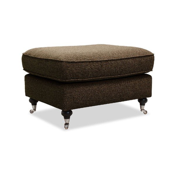 Brązowy taboret VIVONITA William