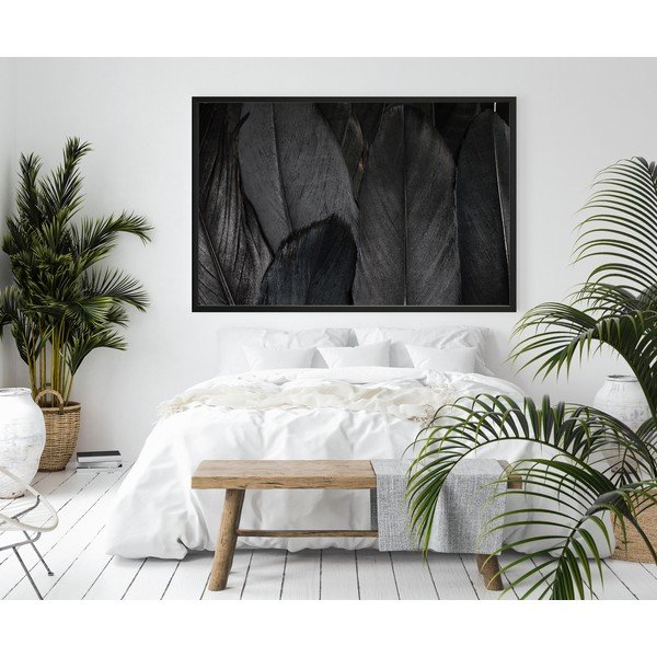 Plakat DecoKing Feathers Black, 50x40 cm-image-2