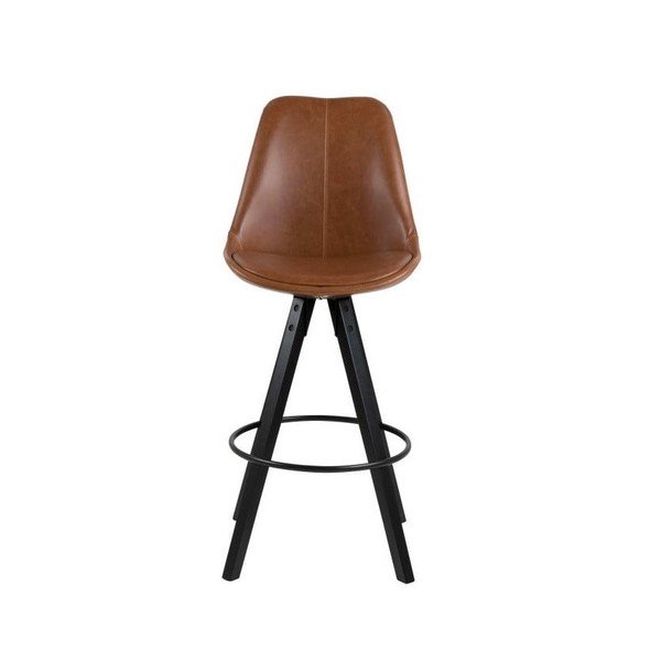 Zestaw 2 brązowych hokerów Actona Damia-image-2