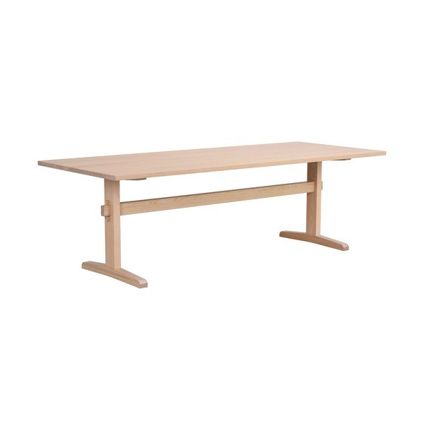 Rozkładany stół z blatem w dekorze dębu 240x95 cm Westville – Rowico-image-2