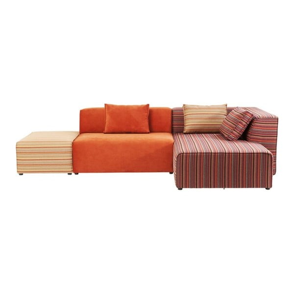 Sofa z szezlongiem po prawej stronie Kare Design Infinity Merci