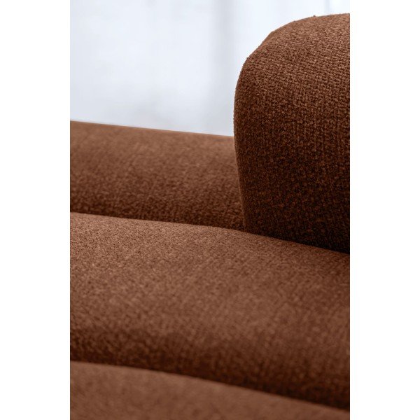 Narożnik (prawostronny/w kształcie litery U) w kolorze terakoty Shell – Miuform-image-2