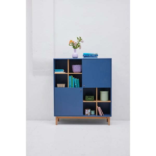 Ciemnoniebieski regał 118x138 cm Color Living – Tom Tailor-image-1