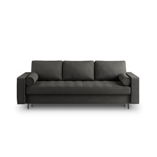 Ciemnoszara rozkładana sofa Milo Casa Santo