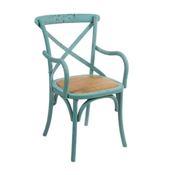 Zielone krzesło drewniane Santiago Pons Ollie