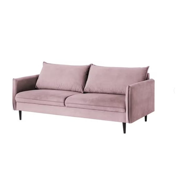 Lawendowa aksamitna sofa 203 cm Juli – Ropez