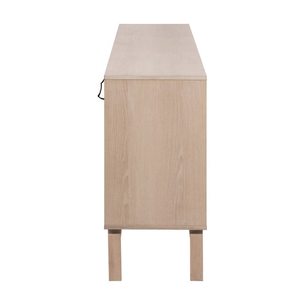 Niska komoda w dekorze dębu 180x80 cm Linley – Actona-image-4