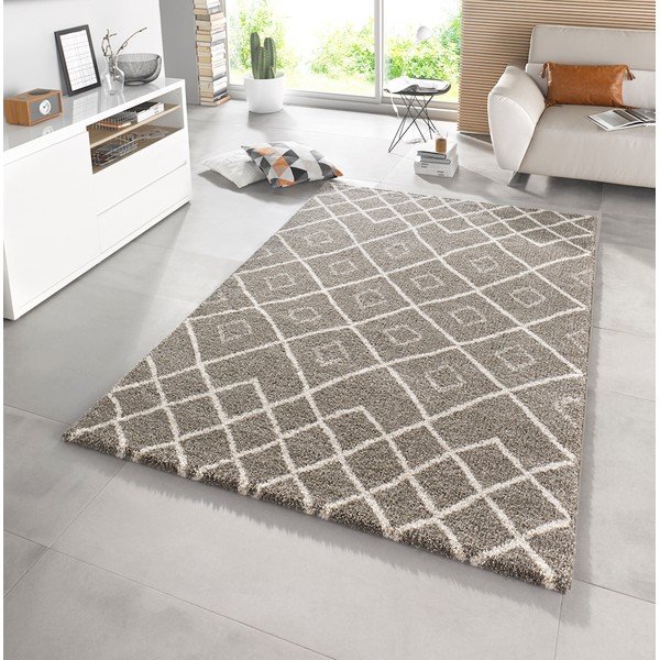 Brązowy dywan Mint Rugs Draw, 200x290 cm-image-1