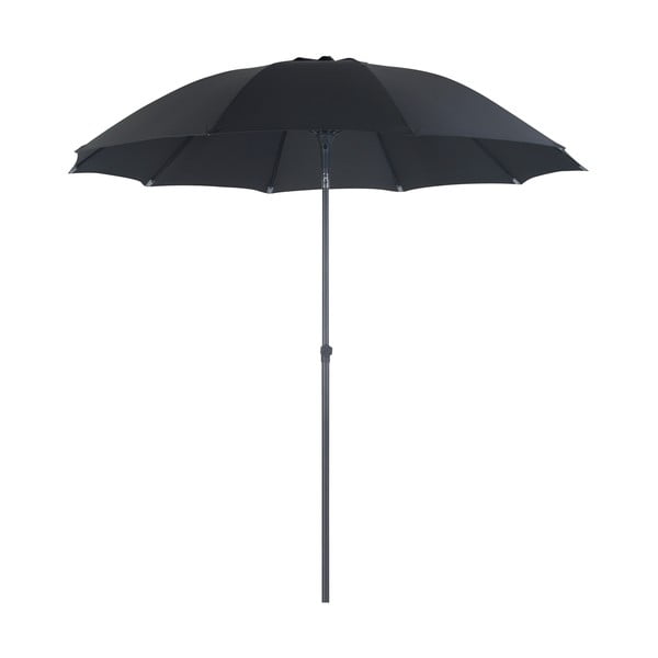Ciemnoszary parasol ogrodowy ø 270 cm Roja – Rojaplast