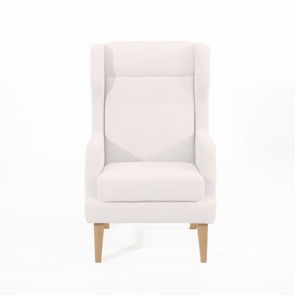 Kremowy fotel Max Winzer Bennet Suede-image-3