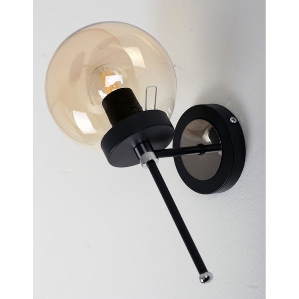 Kinkiet w czarno-żółtym kolorze ø 15 cm Tokyo – Squid Lighting-image-1